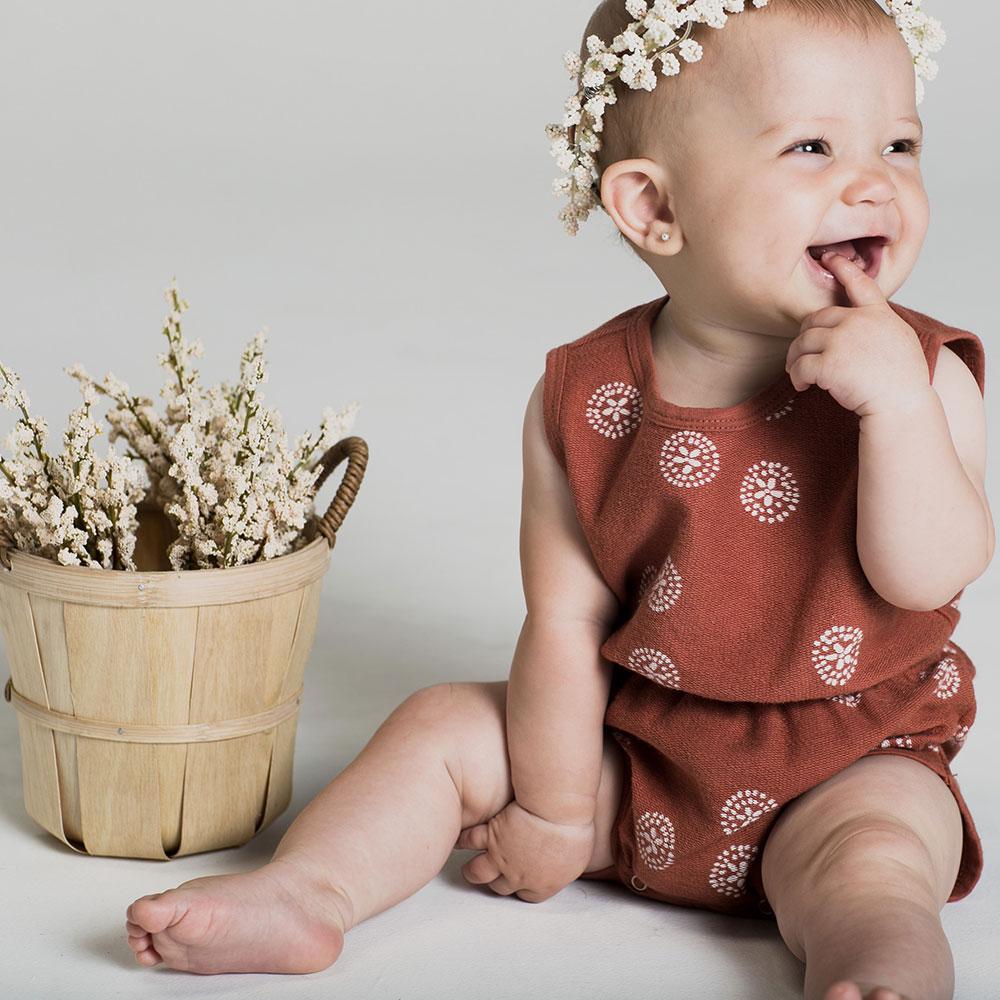 Rylee and Cru cute baby clothes cinch onesie