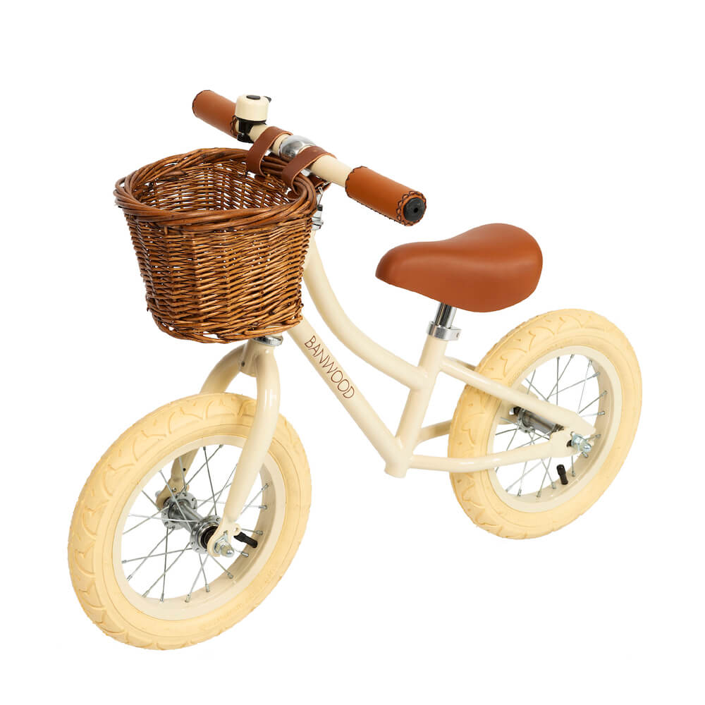 Banwood First Go Balance Bike Cream | Tiny People Shop