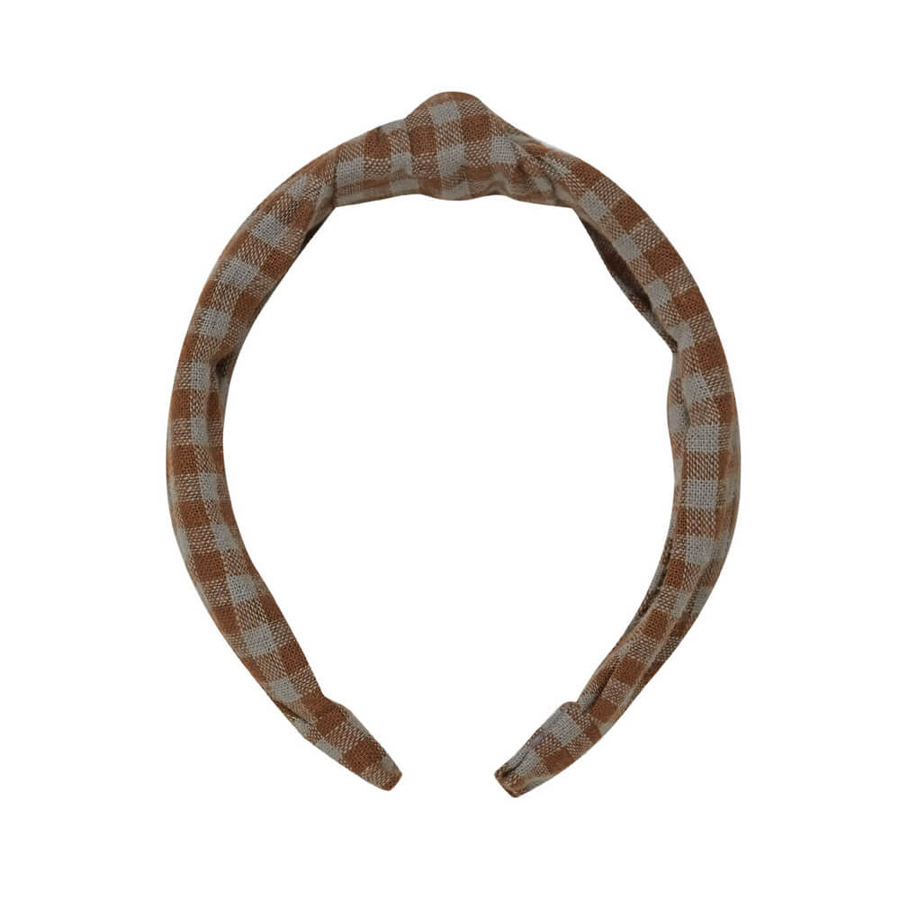 Knotted Headband Gingham