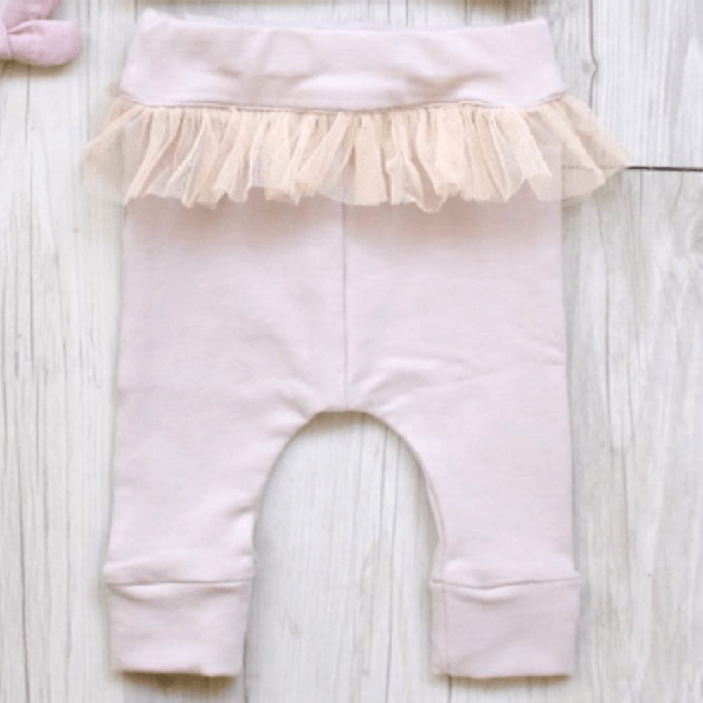 Lupine & Luna Giselle Harem Leggings - Ballet Pink Pants - Tiny People Cool Kids Clothes
