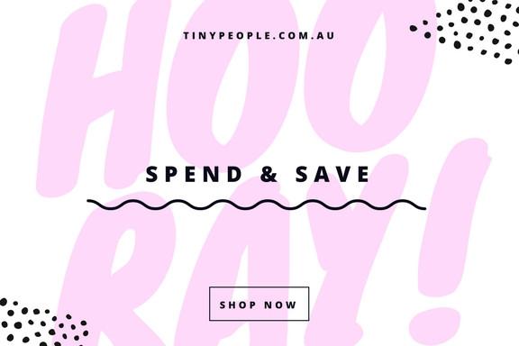 Spend & Save Right Now!