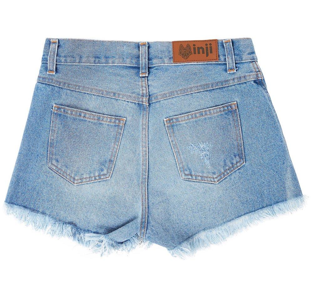 Inji Rosie Denim Shorts (Womens) Shorts - Tiny People Cool Kids Clothes