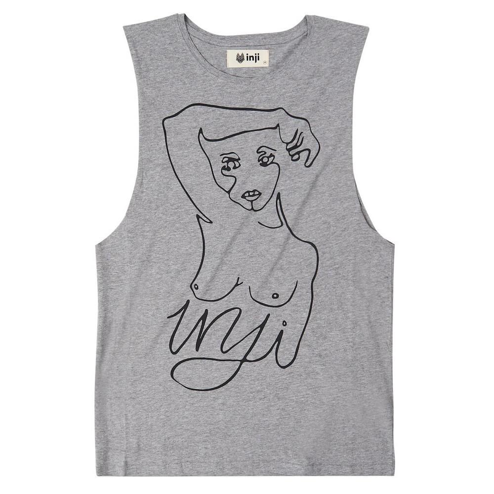 Inji Candice Tank (Mens) Tops & Tees - Tiny People Cool Kids Clothes