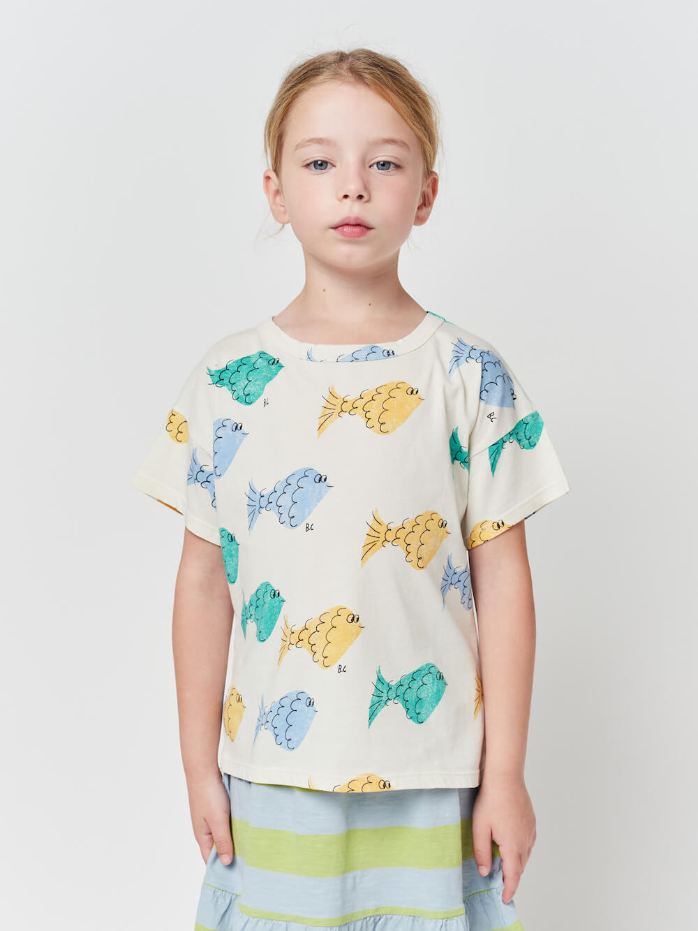 Bobo Choses Multicolour Fish All Over T-Shirt | Tiny People