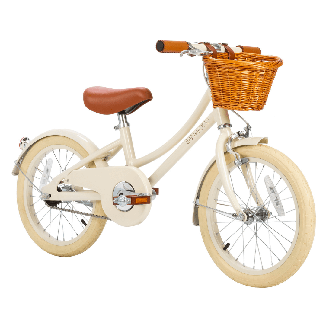 Banwood Classic Bicycle Cream | Tiny People Shop