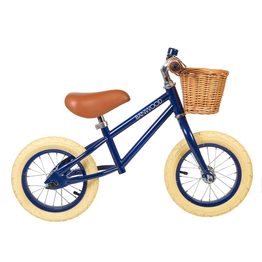 Banwood First Go Balance Bike Navy Blue | Tiny People Shop