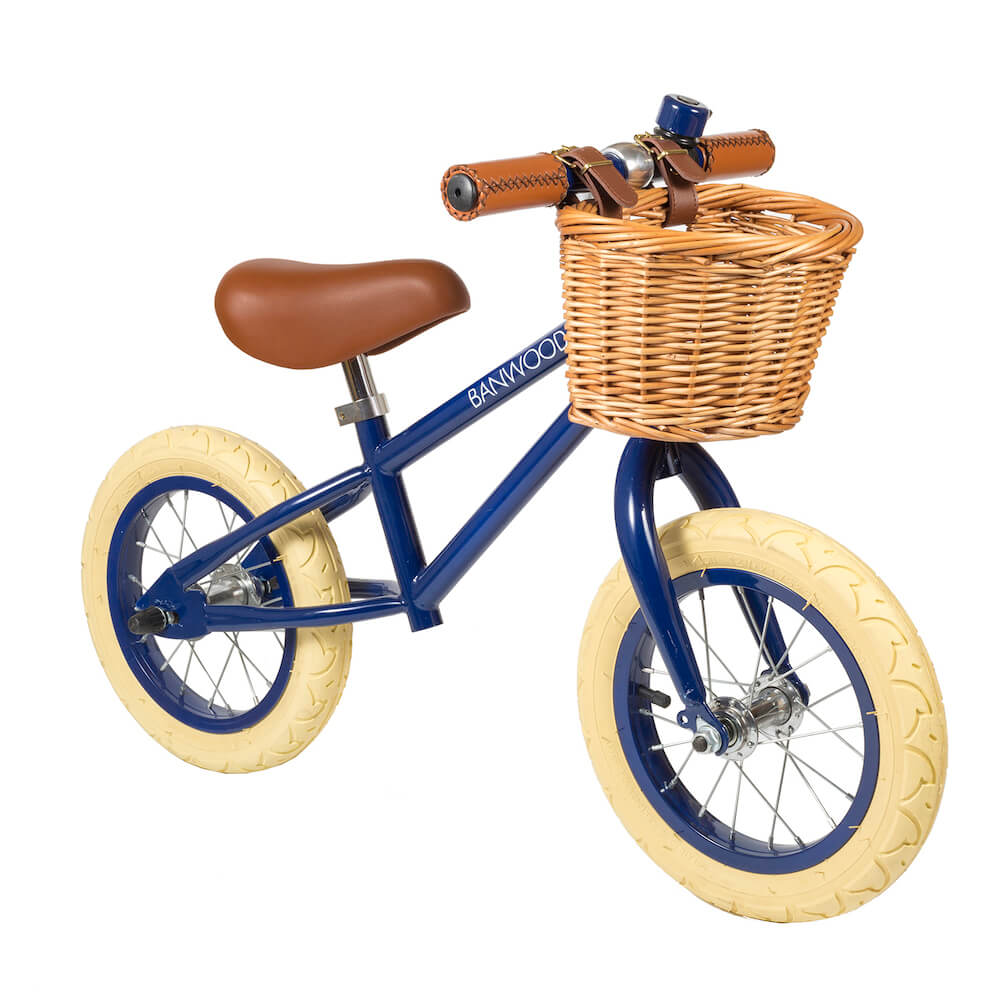 Banwood First Go Balance Bike Navy Blue | Tiny People Shop