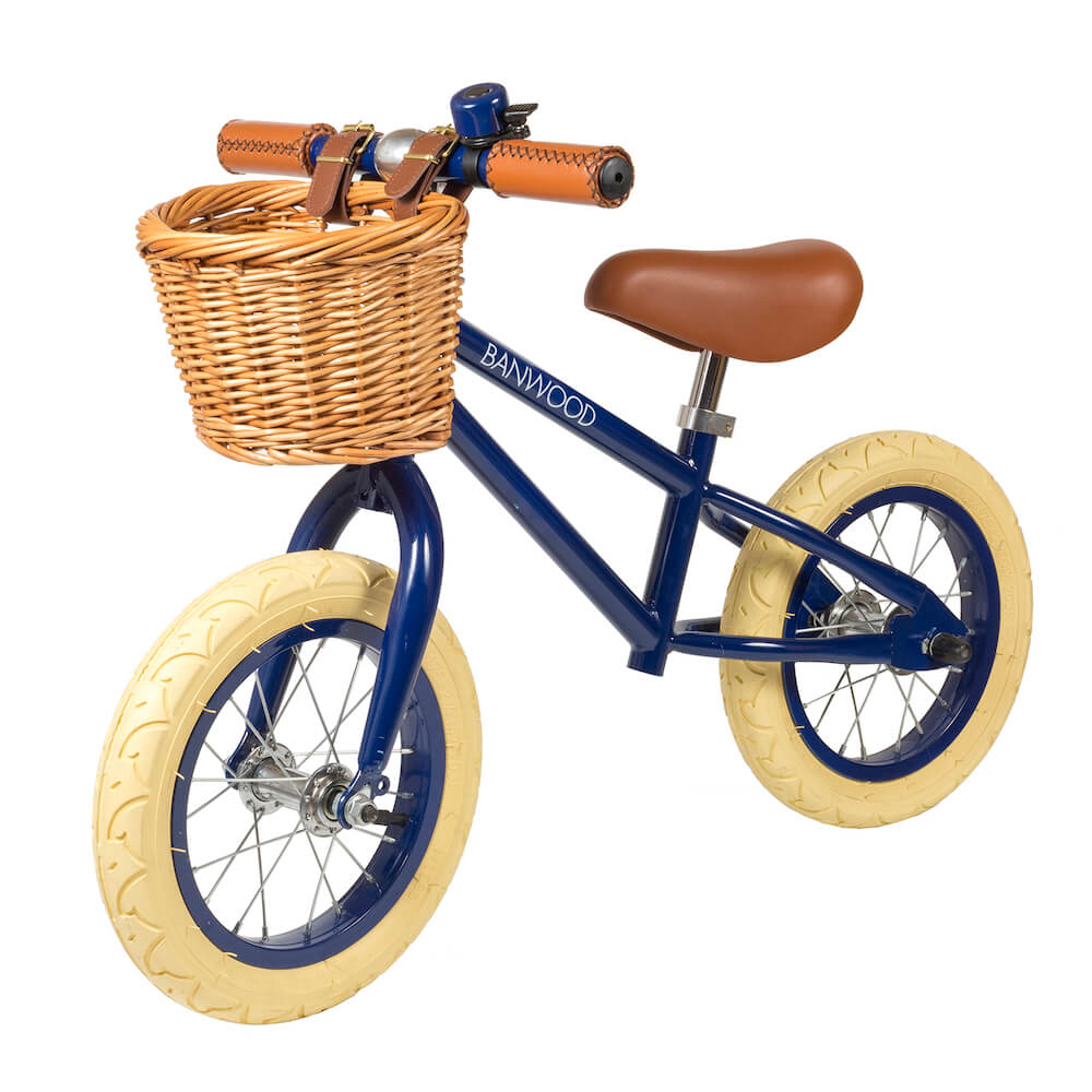 Banwood First Go Balance Bike Navy Blue | Tiny People Shop