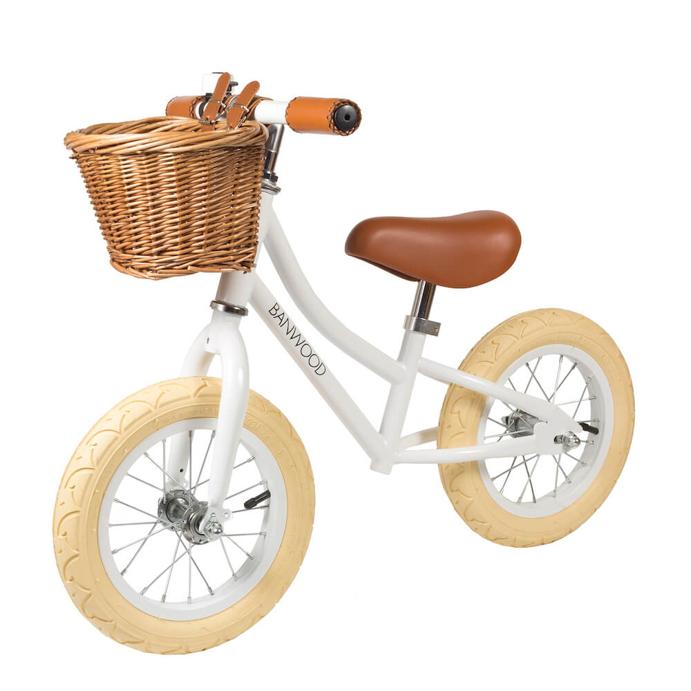 Banwood First Go Balance Bike White | Tiny People Shop