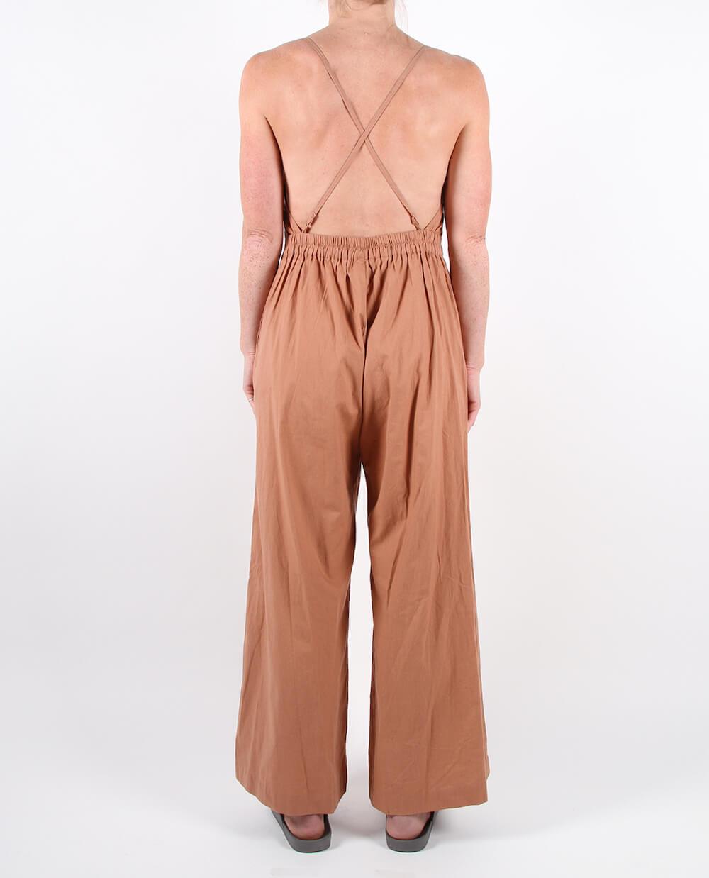 Feather Drum Women&#39;s Valda Jumpsuit Mocha | Tiny People