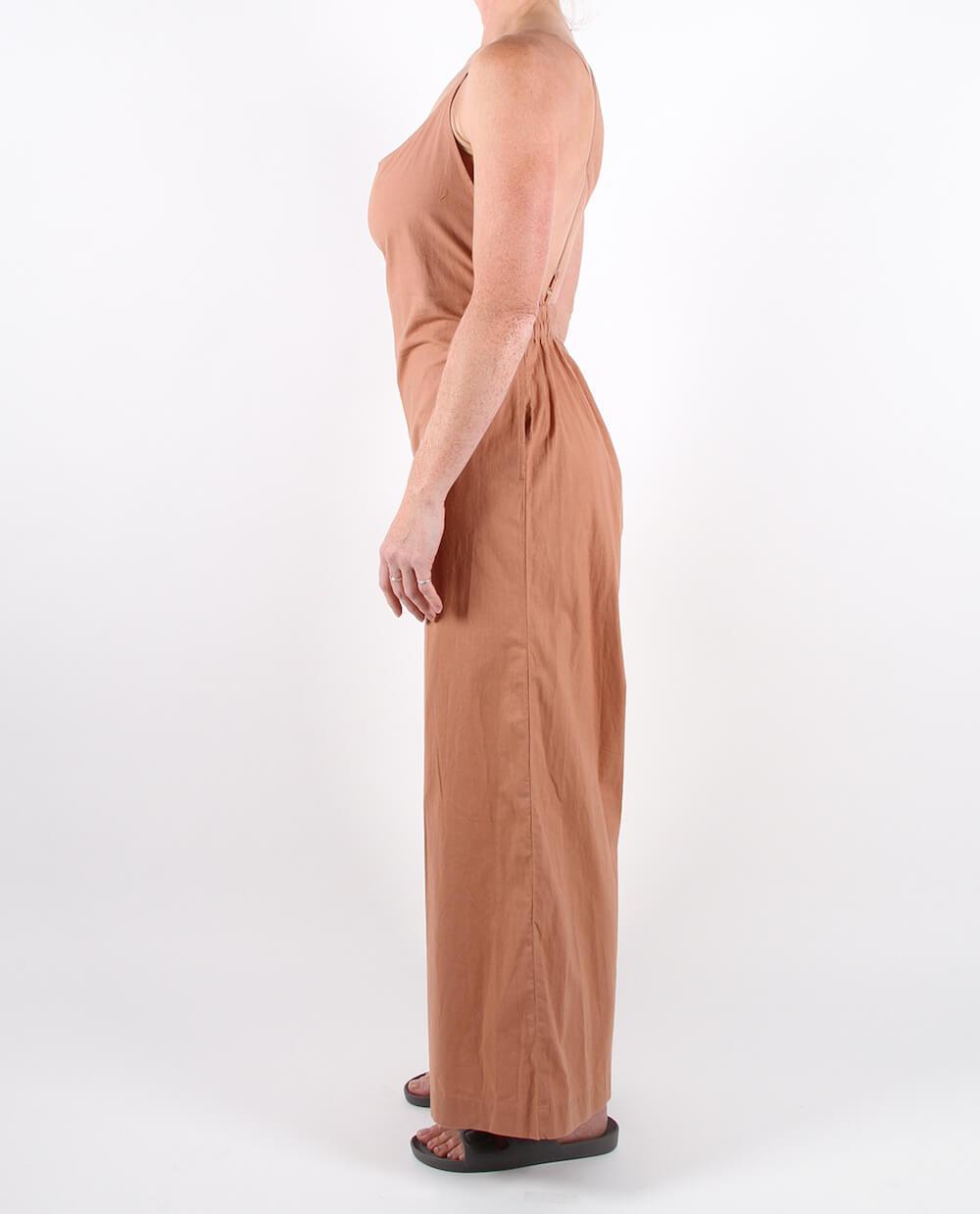 Feather Drum Women&#39;s Valda Jumpsuit Mocha | Tiny People